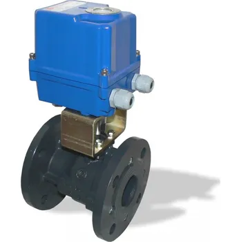 Ventil 507 Kulový kohout přírubový s elektropohonem EQ Napájecí napětí: 24V AC/DC, Dimenze (DN): DN 50