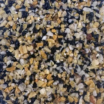 Kamenný koberec Báča Beton Marmolit na podlahu Viano Frakce: Jemná (0,7 – 1,8 mm), vydatnost setu 1,8 m², Doporučené použití v: interiéru - dvousložková epoxidová pryskyřice