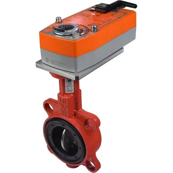 Ventil 624B Klapka mezipřírubová s elektropohonem BELIMO s havarijní funkcí Dimenze (DN): DN 32