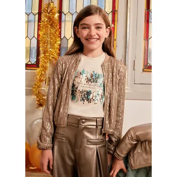 Dívčí bunda Mikina s flitry Mayoral - 1407474056 Veľkosť: 128