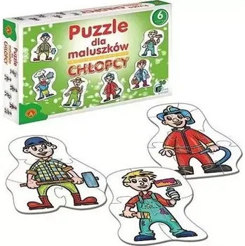 Puzzle ALEXANDER Baby puzzle Chlapci 6v1 (2-7 dílků)