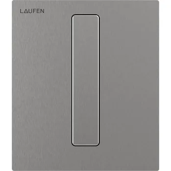 Splachovací tlačítko INEO urinálové splachovací tlačítko AU103, obdélníkové tlačítko, barva kartáčová nerez ocel H9091039280001