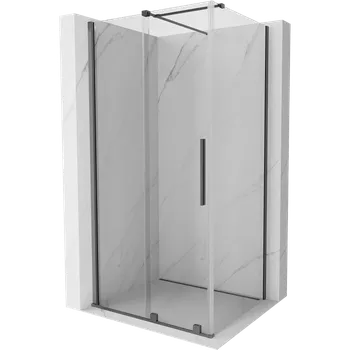 Mexen Velar posuvná sprchová kabina 110 x 90 cm, transparentní, gun metal - 871-110-090-01-95 Sprchové kouty