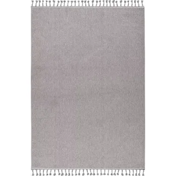 Koberec Kusový koberec Tunis 400 silver 80 x 150 cm