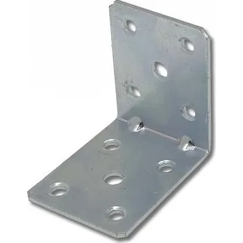 Tesařské kování Úhelník montážní 50X50X40/2mm BZn