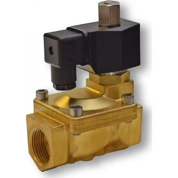 Ventil SVO71 Elektromagnetický ventil bez napětí otevřený, nepřímo ovládaný Napájecí napětí: 230V AC, Závit - dimenze: 3/4"