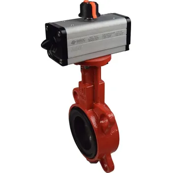 Ventil 624B Klapka mezipřírubová s pneupohonem dvojčinným Dimenze (DN): DN 80