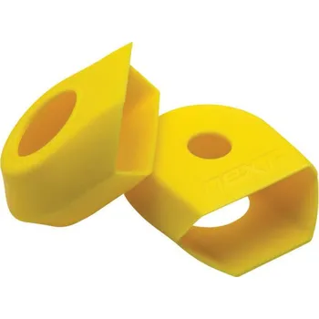 Klika na kolo RACE FACE CRANK BOOT 2-pack, ochrana carbonových klik G4 medium žlutá