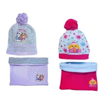 Čepice BOX 20 KS SOUPRAVA ČEPICE A NÁKRČNÍK TLAPKOVÁ PATROLA - velikost box 20 ks