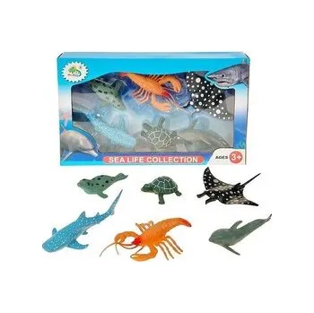 plyšák Zestaw 6 zwierząt morskich 12cm