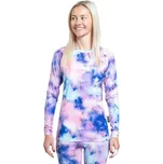 Dámské termo tričko Meatfly Capa fialová/růžová XS