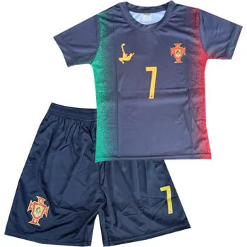 Fotbal Numberoplus Dětský fotbalový dres Komplet - Cristiano Ronaldo CR7 speed Velikost: 16 let (vel.166-172)