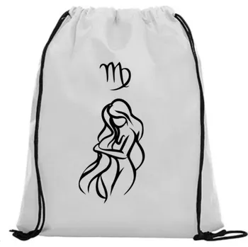 Sportovní vak Vak na záda - Znamení Panna Černá