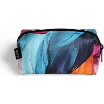 Kosmetická taška etue peří malá