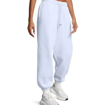 Dámské oblečení Kalhoty Under Armour UA Icon Flc OS WM Pant-BLU 1386503-464 Velikost L