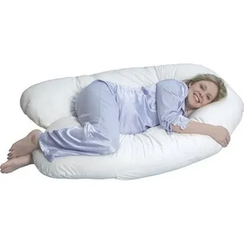 Dekorativní polštářek Těhotenský polštář bílý EMI