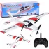 RC model letadla RC model letadla Cessna-182 RC0654 35,5 x 30 cm bílý/červený/černý