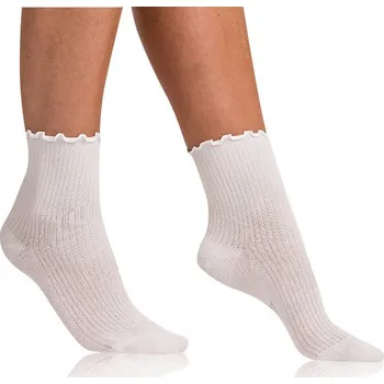 Pánské ponožky Dámské ponožky FANCY MODAL SOCKS - BELLINDA - bílá 35 - 38