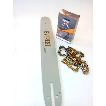 Pilová lišta Everest Lišta na pilu 35 cm a 1 ks pilový řetěz 3/8 (1,3 mm) 52 článků Pa 351 - AS1GP14-50GP