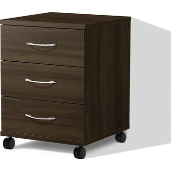 Šatní skříň Nabytekmorava Kontejner pod stůl Alfa 61 barva lamina: ořech