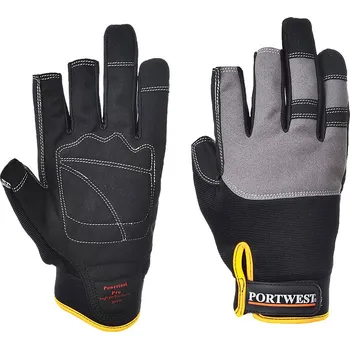 Pracovní oblečení PORTWEST Rukavice Powertool Pro - High Performance Velikost: L, Barva: černá