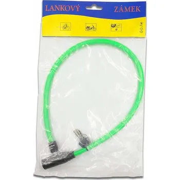 Zámek na kolo Lankový zámek 110-A průměr 8x650 mm