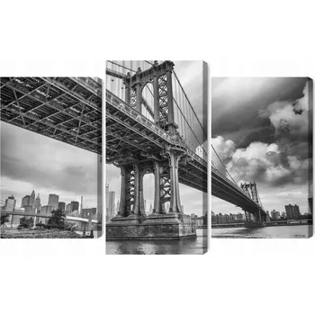 Obraz Vícedílný obraz Most Manhattan v New Yorku 90x60
