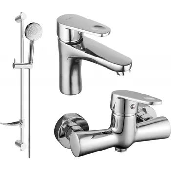 Vodovodní baterie Mexen Kama DF75 sprchový set, chrom - 72504DF75-00 Bateriové soupravy