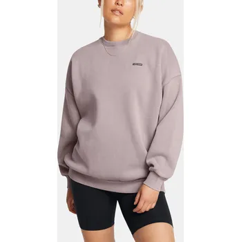 Dámská mikina Dámská mikina Under Armour UA Icon HWT Flc OS Crew-G 1386486-015 Šedá MD