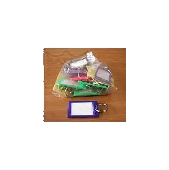 Rozlišovač klíče Visačka na klíče MAX-kufrová s kroužkem 25ks - (65 x 39)