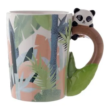 Stolování Hrnek s ozdoubnou rukojetí Panda