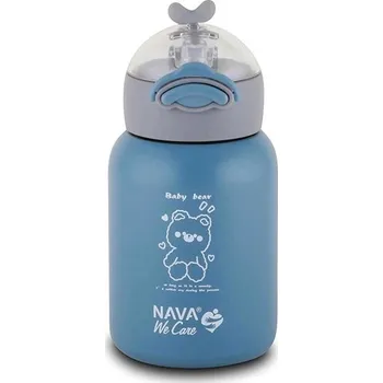 Termoska NAVA Greece Dětská modrá termoska 350 ml