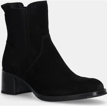 Dámská zimní obuv Semišové kotníkové boty Gant Workdale dámské, černá barva, na podpatku, 29553797 G00 29553797.G00 99X, EUR 37