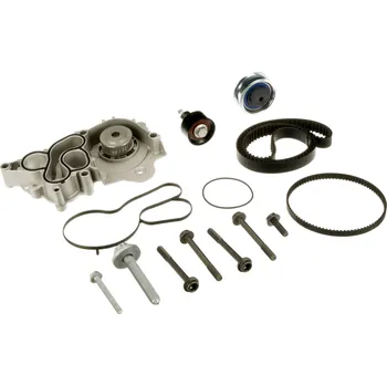 Vodní pumpa motoru Sada rozvodů - řemen s kladkami a vodní pumpa GATES KP75680XS-4