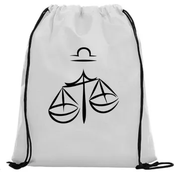 Sportovní vak Vak na záda - Znamení Váhy Růžová