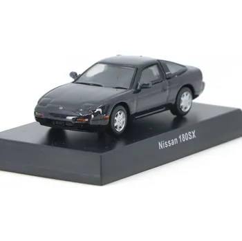 autíčko Nissan 180SX Coupe 1990 1:64 - Kyosho časopis s modelem Nissan 180 SX Cabriolet - kovový model auta 1/64