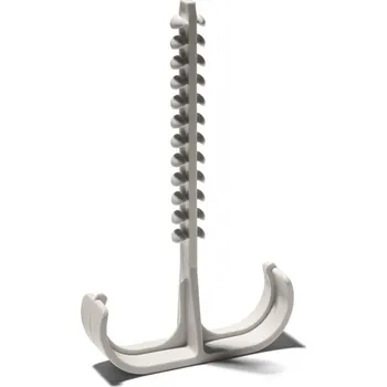 kabelová chránička SCHNABL Příchytka USD 25-32/55 flexibilní pro trubky 25-32mm, kolík 55mm, dvojitá