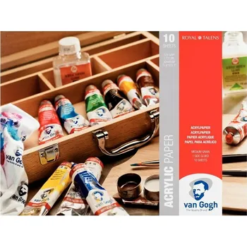 Výtvarný papír ROYAL TALENS Blok VAN GOGH Acrylic Paper 30x40cm, 10 listů 370g