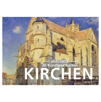 Umění Postkarten-Set Kirchen - Verlag, Anaconda