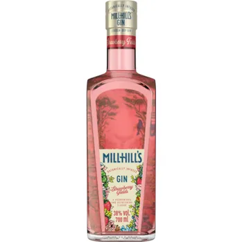 Gin Stock Spirits Millhill's Gin Strawberry Fields 38 % 0,7 l
