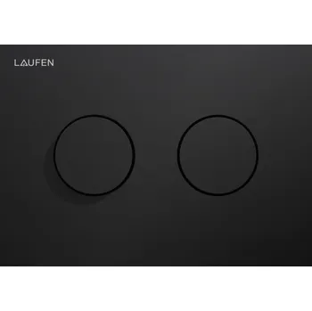 Splachovací tlačítko Splachovací tlačítko INEO GROOVE, Dual Flush, černá mat H9001177160001