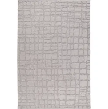 Koberec Kusový koberec Lotus 301 silver 160 x 230 cm