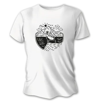 Dámské tričko Dámské lovecké tričko TETRAO kamzík - bílé XS