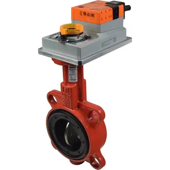 Ventil 624B Klapka mezipřírubová s elektropohonem BELIMO Napájecí napětí: 230V AC, Dimenze (DN): DN 40