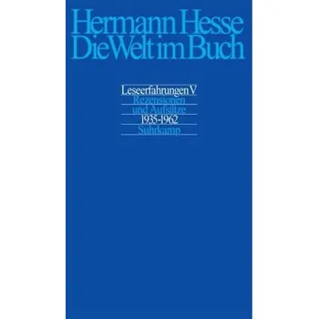 Rezensionen und Aufsätze aus den Jahren 1935-1962 - Hesse, Hermann