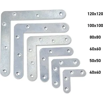 Tesařské kování Rohovník 60+60 Zn