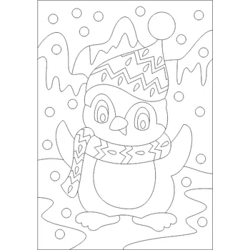 Pískohraní s.r.o. Šablona Tučňák Velikost: 420 x 594 mm