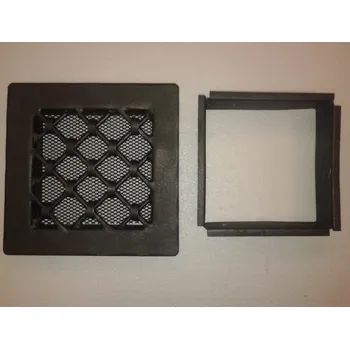 Větrací mřížka mřížky- krbová mřížka kovaná 215x215