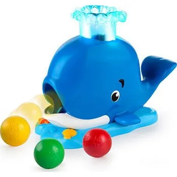 Bright Starts Hračka hudební světelná Velryba Popper