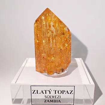 Přívěsek Zlatý topaz, Zambie